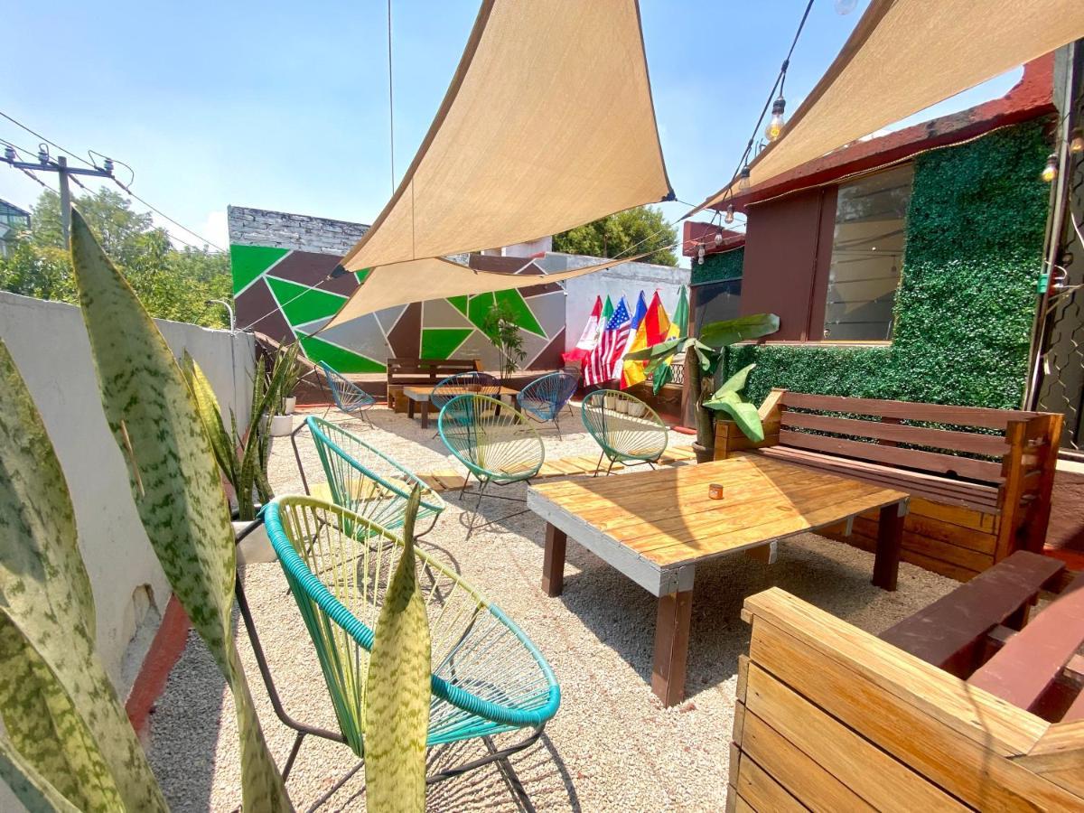 Roomies Hostel Condesa Mexico City Exterior photo